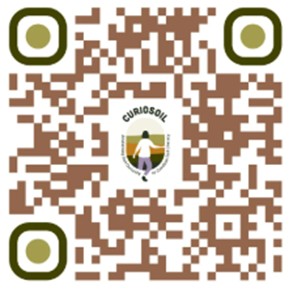 QR koda za prijavo na dogodek Posvet Poučevanje o tleh v Sloveniji