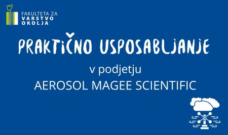 Možnost opravljanja obveznega praktičnega usposabljanja v podjetju Aerosol d.o.o.