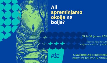 1. Nacionalna konferenca “Pravo za družbo in naravo”