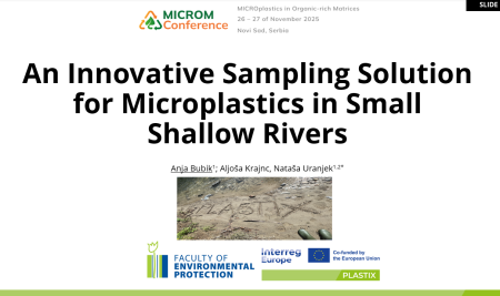FVO na konferenci MICROM 2025 kot del globalne skupnosti raziskovalcev mikroplastike