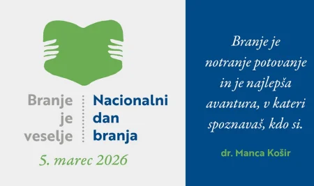 5. marec – Nacionalni dan branja